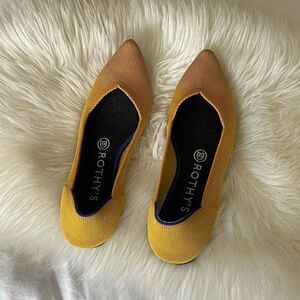 Rothy’s pointed toe flats 